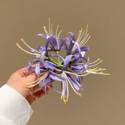 Half Shore Flower Simulation Flower Hair Clip Side Hair Accessory