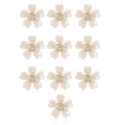 Exquisite small hair clips, flower hair accessories, small hair clips, bean clips, side flower hair accessories