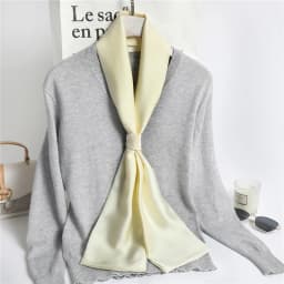 Fashion Solid Color Long Silk Scarf Women Tie Bag Headband Horse Printing Hairband Korean Style Neckerchief Ribbon Lady
