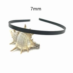 20Pcs 1.2mm 3mm 5mm 7mm 10mm Metal Hairband Wholesale Gold Silver Black Headband for Girls Hair Crafts Hair Hoop Headwear