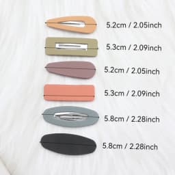 10pcs/set Snap Hair Clips BB Hairpin Candy Color Metal Barrettes for Kids Women GirlsHair Accessories Metal Hair Hairgrip