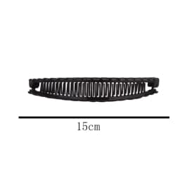 3Pcs Vintage Banana Hair Clips for Women Wave Combs Hairpin Hair Style Tools Solid Color Fashion Practical Hair Accessories