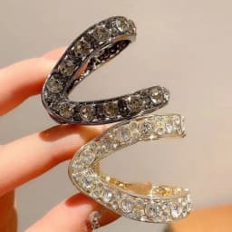 New Mini Rhinestone Hair Clip Crabs Women Hair Claw Small Fashion Korean Metal High Ponytail Hairpins Headdress Hair Accessories