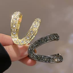 New Mini Rhinestone Hair Clip Crabs Women Hair Claw Small Fashion Korean Metal High Ponytail Hairpins Headdress Hair Accessories