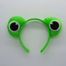 Green Frog Animal Ear Headband Girls Boy Adult Hairband Party Birthday Cosplay Costume Wedding Festival