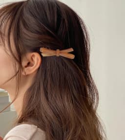 South Korea France Bow Hairpin Princess Head Inverted Comb Disc Hair Ball Head Side Hairpin