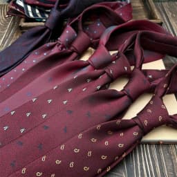 7cm Luxury Red Neckties Formal Paisley Floral Neck Ties For Men Adult Casual Brown Necktie Wedding Groom Accessories Suit Cravat