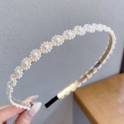 Elegant Pearl Headband for Women Hair Accessories Hairbands Fashion Girls Hair Hoop Band Ornament Bride Wedding Headwear Gifts