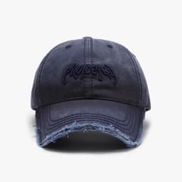 Letter Three-dimensional Embroidery Soft Top Rough Edge Men's BaseballCap European and American Fashion Versatile Cap Adjustable