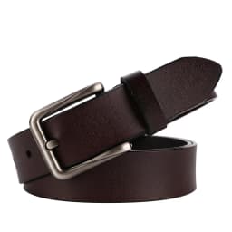 Casual Belt Women Leather Belts for Jeans Pants Fashion Dress Belt for Women with Solid Pin Buckle