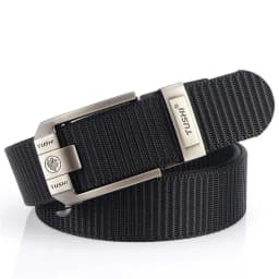 Metal Automatic Buckle Canvas Men Belt Thick Nylon Jeans Pants Belt Casual Outdoor Multifunctional Tactical Designer Male Belts