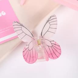 Butterfly Shark Claw 3D Colorful Butterfly Hair Claw Pack Elegant Hair Clips Summer Holiday EssentialShark Clip Hair Accessories