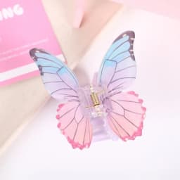 Butterfly Shark Claw 3D Colorful Butterfly Hair Claw Pack Elegant Hair Clips Summer Holiday EssentialShark Clip Hair Accessories