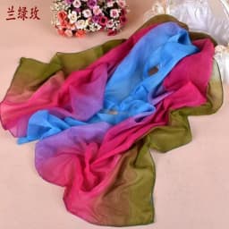 High-Grade Light Fashion Style160x50CM Sunblock Scarf Seaside Beach Towel Long Women's Scarf Part Gift
