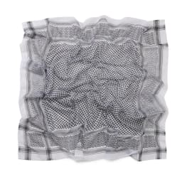 Arab Shemagh Muslim Keffiyeh Head Wrap Tactical Desert Head Neck Scarf Military Shawl Arabic Scarf Headwear with Agal Rope