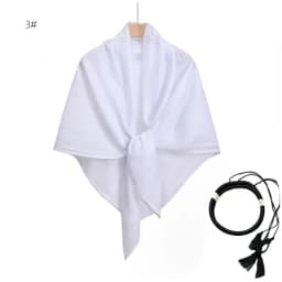 Arab Shemagh Muslim Keffiyeh Head Wrap Tactical Desert Head Neck Scarf Military Shawl Arabic Scarf Headwear with Agal Rope
