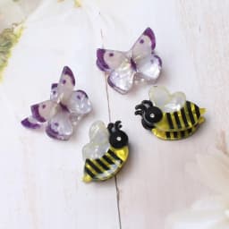 4pack Hair Clip Daisy Small Hair Claw for Women Girls Flower Butterfly Acrylic Fashion Crab for Hair Clamps Hair Accessories