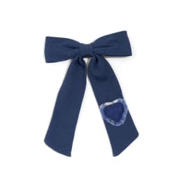 Fashion Denim Heart Sporty Style Hairband Hair Clip Accessory for Women And Girls mini cilp baby band girl clip