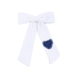 Fashion Denim Heart Sporty Style Hairband Hair Clip Accessory for Women And Girls mini cilp baby band girl clip