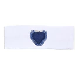 Fashion Denim Heart Sporty Style Hairband Hair Clip Accessory for Women And Girls mini cilp baby band girl clip