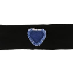 Fashion Denim Heart Sporty Style Hairband Hair Clip Accessory for Women And Girls mini cilp baby band girl clip