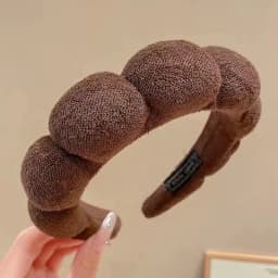 1 autumn and winter cloud headband high cranial top new pressure hair wide edge headband hair accessories
