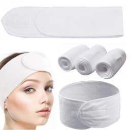 3pcs Magic Sticker Yoga Hair Band Running Knitting Hair Accessories for Women Fashion Makeup Spa Headbands