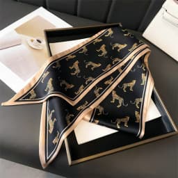 Head Scarf Hair Neck Scarves For Women Purse Bag Scarfs For Handbags Silky Long Thin Satin Headscarf Fashion
