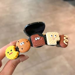10/11cm Large Hair Claw For Women Lovely Cartoon Bear Cat Element Shark Hair Gripper Summer Outdoor Plastic Geometric Hair Clip