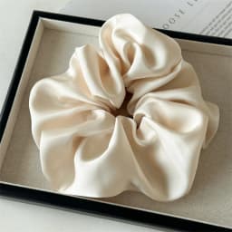 2025 Korean Pure Color Large Scrunchies For Hair Spring New Style Large Colon Hair Ties For Women Fashion Girls Hair Accessories