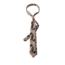 2025 New Vintage Mens Casual Panda Horse Anchor Printed Neckties Gentleman Daily Wear Neck Tie Handmade 8CM Brown Khaki Cravat