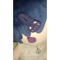 1Pcs Game Hair Clips for Girls Clip Pins BB Hairpins Wanderer Kabukimono Balladeer Hat Guy Cartoon Cat Plush Barrettes