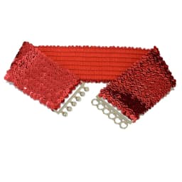 Fashionable women's fish scale sequin waist belt Women's shining decoration matching dance costume waist belt