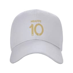 Personalized Mbappes 10 Football Baseball Cap Outdoor Women Men's Adjustable French KM Soccer Dad Hat Autumn
