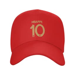 Personalized Mbappes 10 Football Baseball Cap Outdoor Women Men's Adjustable French KM Soccer Dad Hat Autumn