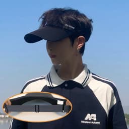 Summer Ice Silk Sun Caps for Men Women Long Brim UV Protection Visors Empty Top Baseball Cap Sport Outdoor Sunscreen Accessories