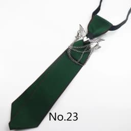 2025 New Luxury Ribbon Neckties Crystal Rhinestone Black Navy Ties For Men Women Brooch Lazy-ties School Uniform Collar Cravat