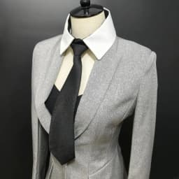 Fashionable Shirt False Collar with Necktie Front for Women's Detachable Collar