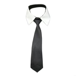Fashionable Shirt False Collar with Necktie Front for Women's Detachable Collar