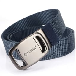 TUSHI New Tactical Belt Nylon Military Army Belt Outdoor Metal Buckle Police Heavy Duty Men's Training Hunting Belt