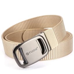 TUSHI New Tactical Belt Nylon Military Army Belt Outdoor Metal Buckle Police Heavy Duty Men's Training Hunting Belt