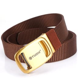 TUSHI New Tactical Belt Nylon Military Army Belt Outdoor Metal Buckle Police Heavy Duty Men's Training Hunting Belt