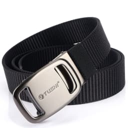 TUSHI New Tactical Belt Nylon Military Army Belt Outdoor Metal Buckle Police Heavy Duty Men's Training Hunting Belt