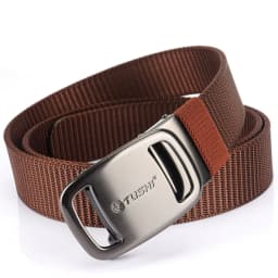 TUSHI New Tactical Belt Nylon Military Army Belt Outdoor Metal Buckle Police Heavy Duty Men's Training Hunting Belt