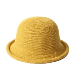 Casual Knitted Cotton Linen Bucket Hat Women's Fashionable Korean Style Curly Fisherman Cap Short Brim Versatile Leisure...