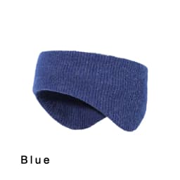 Winter Thermal Double-Deck Knitted Headband Ear Warmer Sports Sweatbands Outdoor Running Skiing Windproof Elastic Headwear