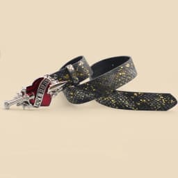 Sword and Heart Creative Design Women's Belt Retro Printed Belt Versatile Casual Decoration