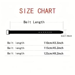 1pcs Men's Belt Classic Fashion PU Leather Belt High End Authentic Fashion Metal Buckle Women Belt Paired with Jeans Belt Unisex