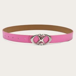 Stylish Oval Cross Metal Buckle Belt - Durable, Simple, and Universally Compatible - Unisex Gift Idea for Men and Women