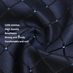 Luxury 8CM Men Silk Necktie Plaid&Check Ties Pocket Square Cufflink Tie Clip Gift Box Set For Man Groom Formal Business Jacquard